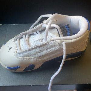 Toddler Jordan sneakers.